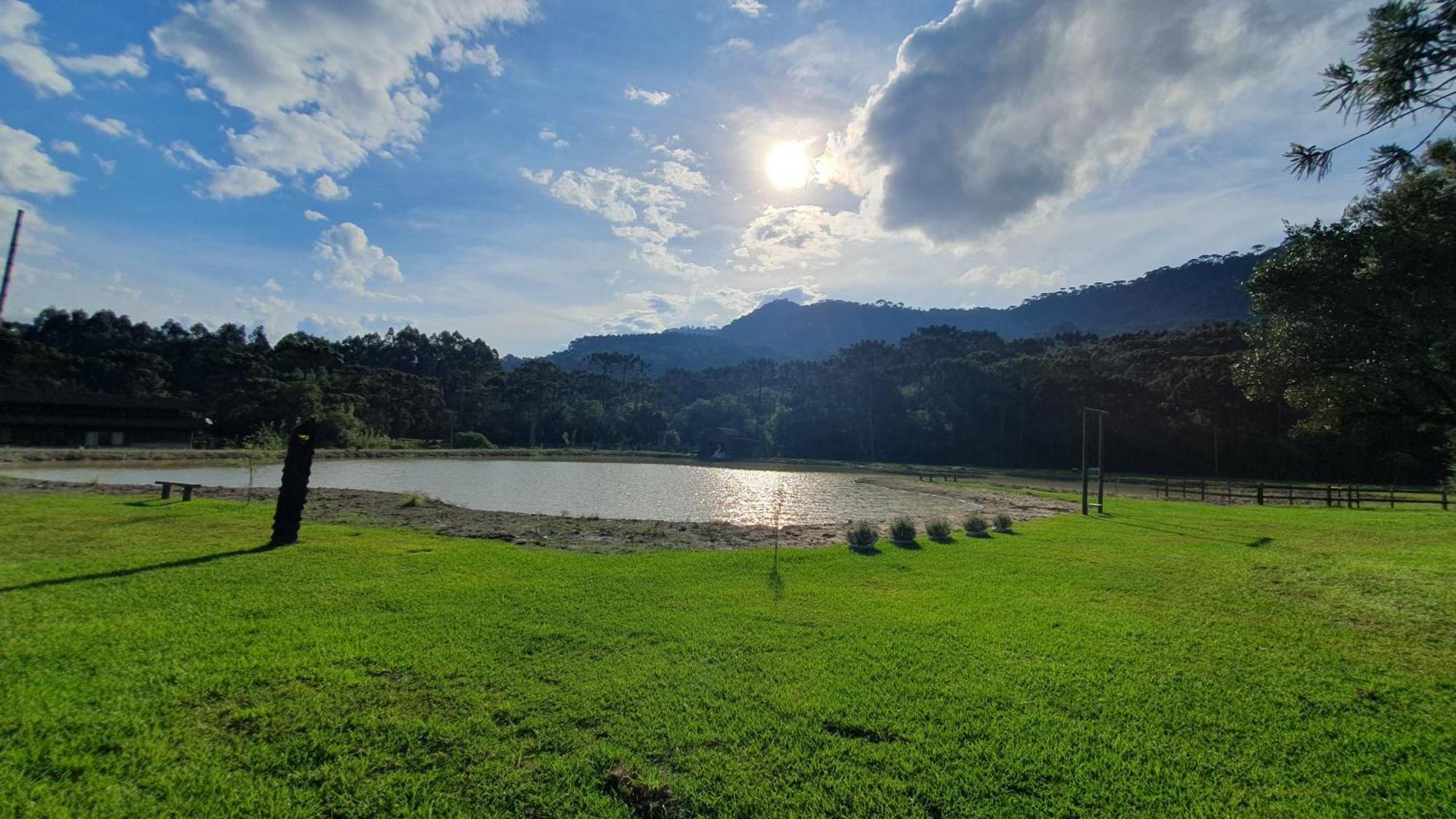Pousada Vale da Imbuia chalé para temporada Urubici Esterno foto