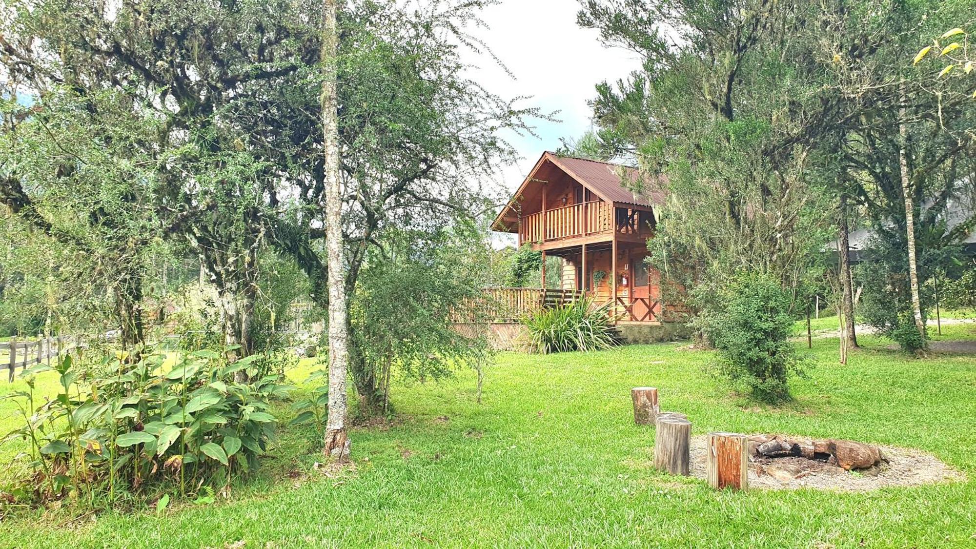 Pousada Vale da Imbuia chalé para temporada Urubici Esterno foto